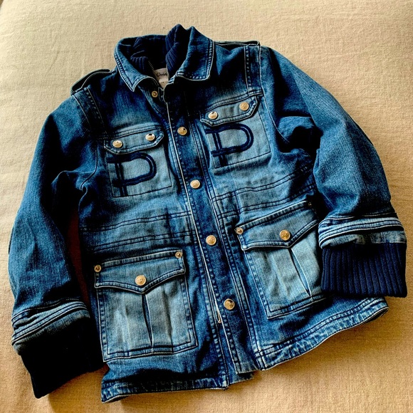 Dior Jackets & Coats Christian Dior Childs Indigo Denim Jean Jacket Poshmark